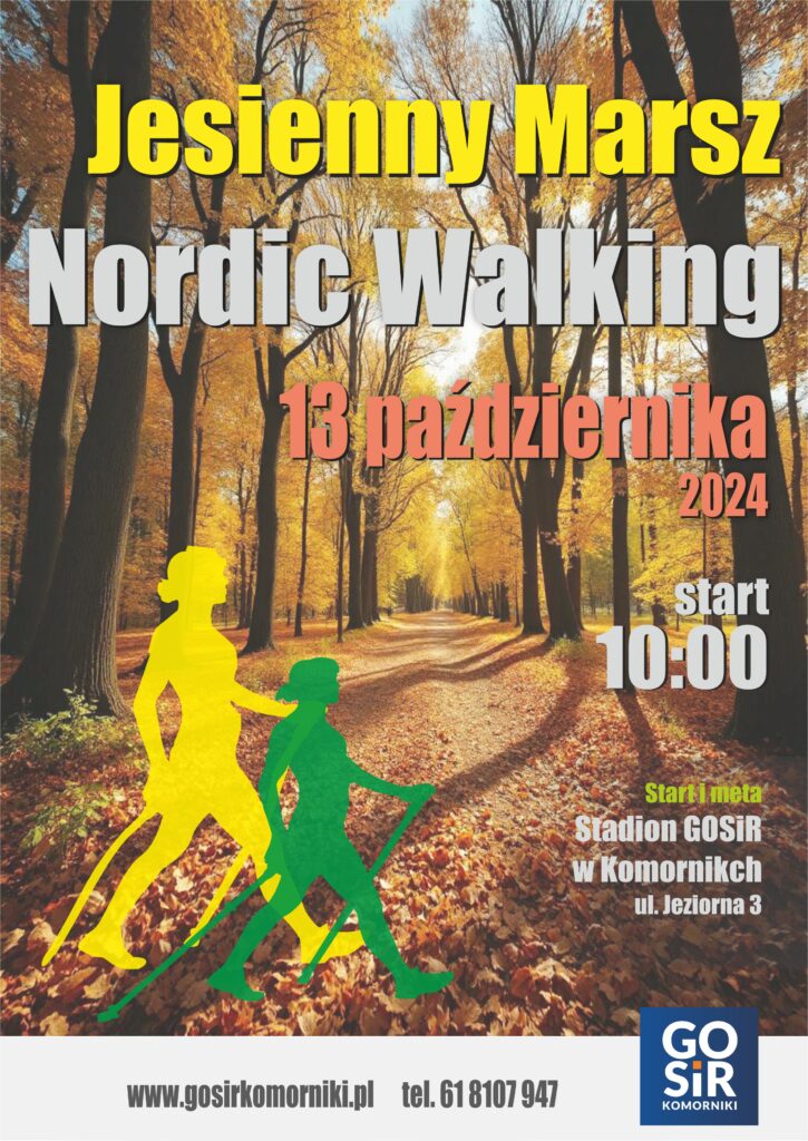 Plakat Jesienny marsz