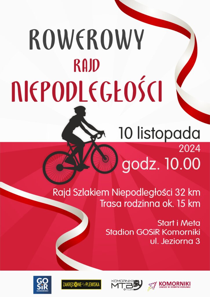 Plakat Rowerowy Rajd Niepodległości