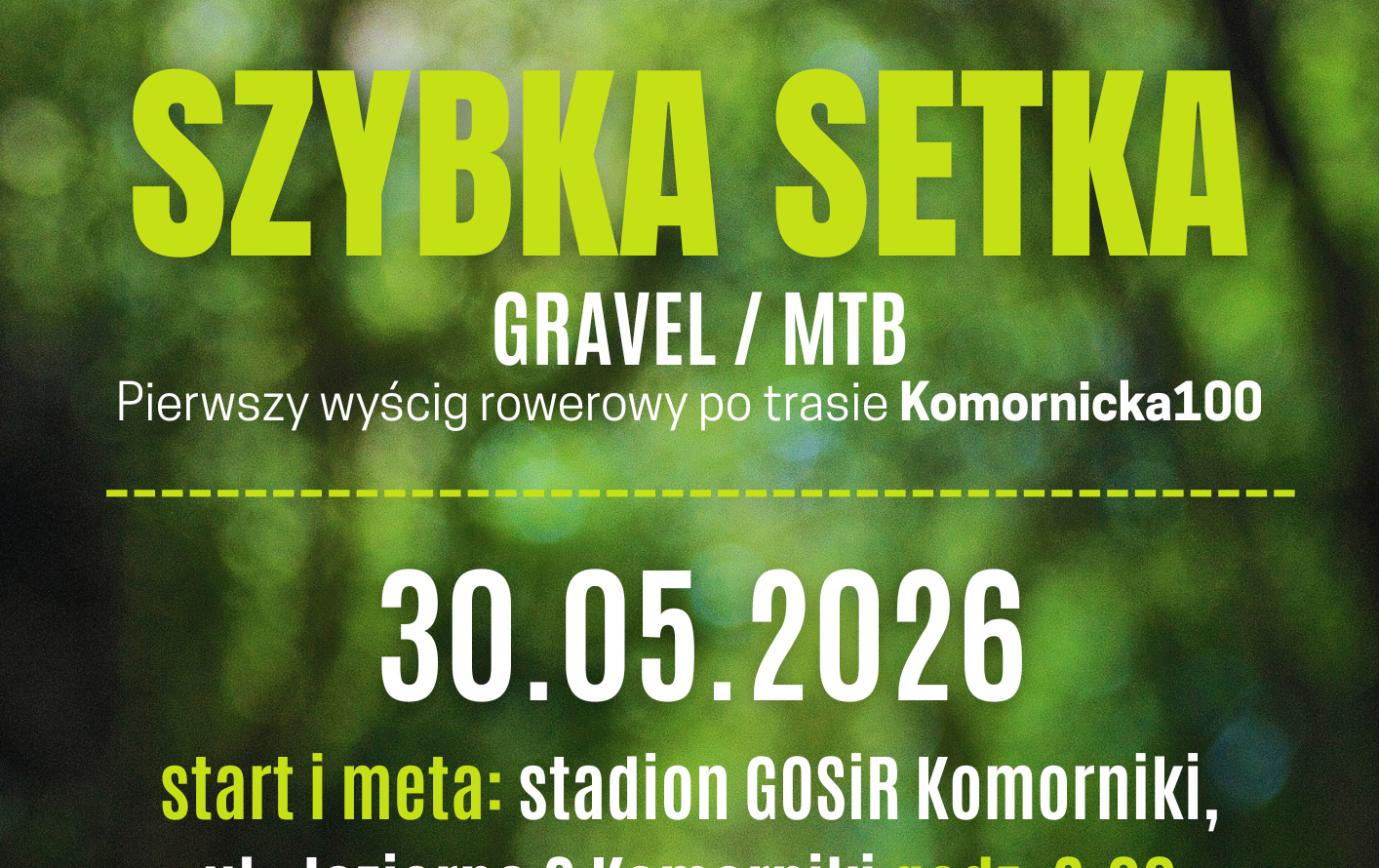 Zdjęcie do Wyścig "Szybka Setka"